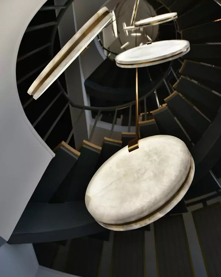 The Five Disc Soho Chandelier