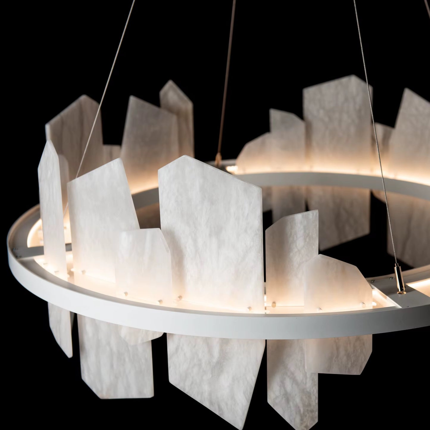 The Imara Alabaster Chandelier