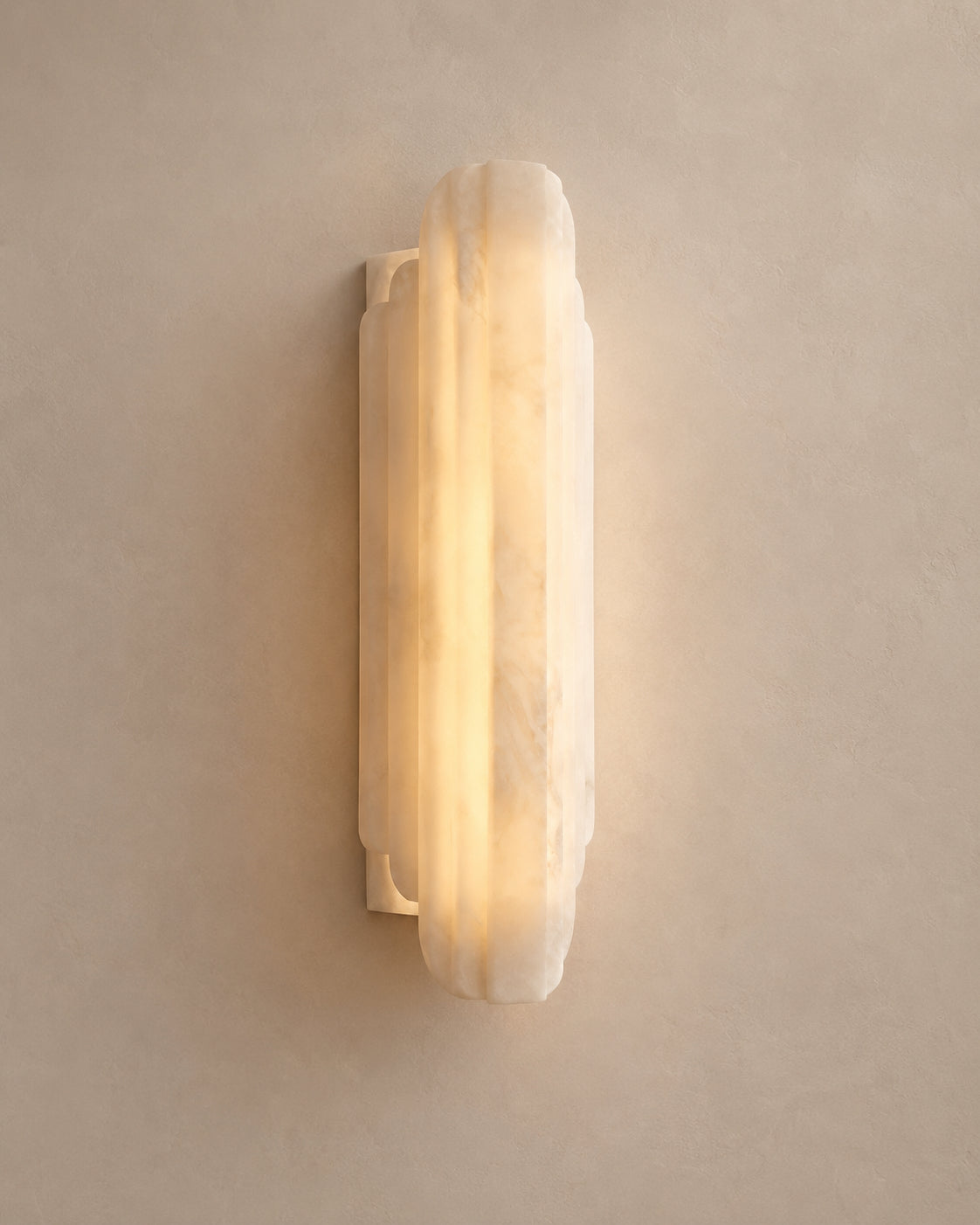 The Liora Sconce - alabaster lighting fixture | Athiri Home