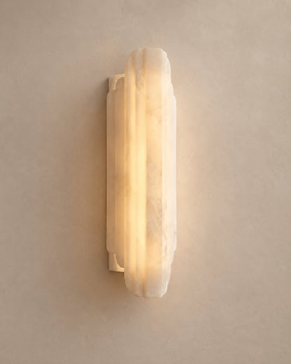 The Liora Sconce - alabaster lighting fixture | Athiri Home